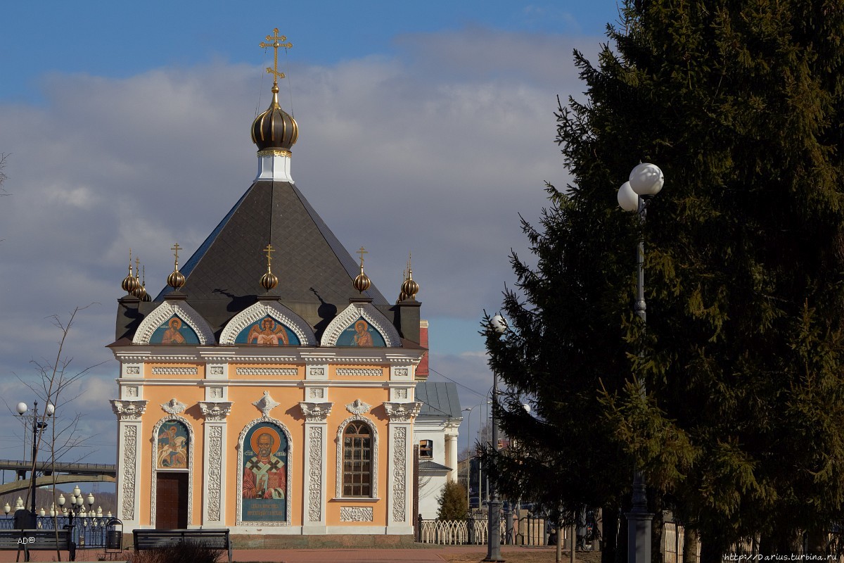 Золотое кольцо — Рыбинск — набережная Рыбинск, Россия