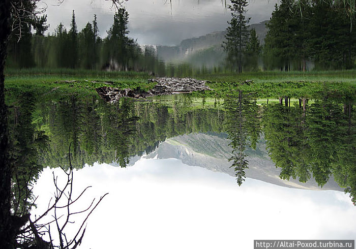 Каракольские озера летом. Республика Алтай, Россия