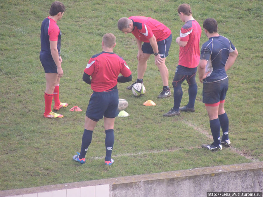 Сборная России по регби... Лиссабон, Португалия