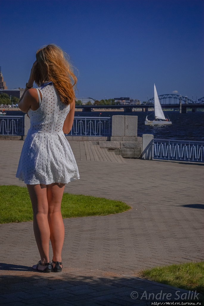 Праздник Риги 2015. парусная регата на Даугаве. Рига, Латвия