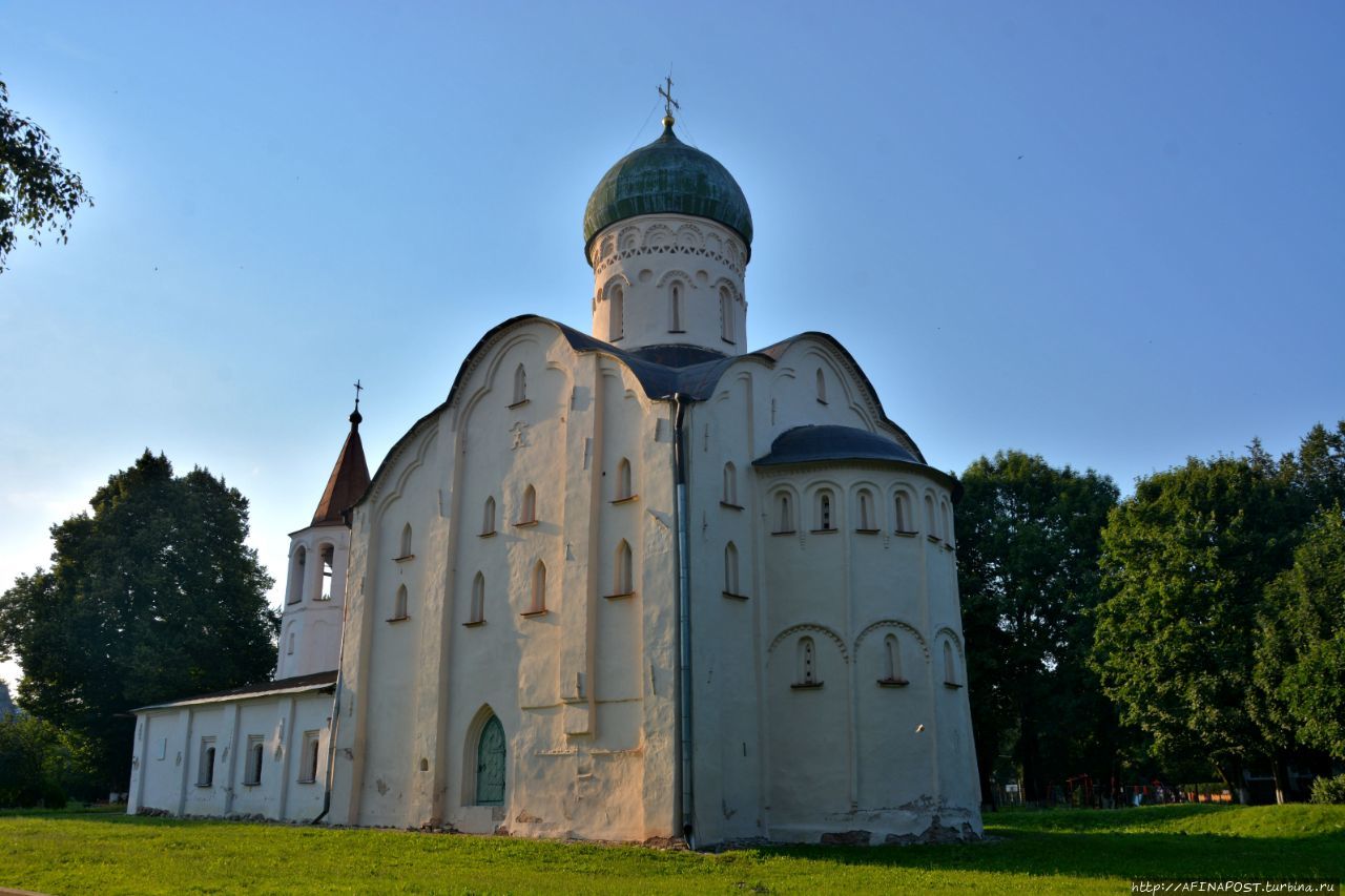 Церковь федора стратилата на ручью в новгороде фото