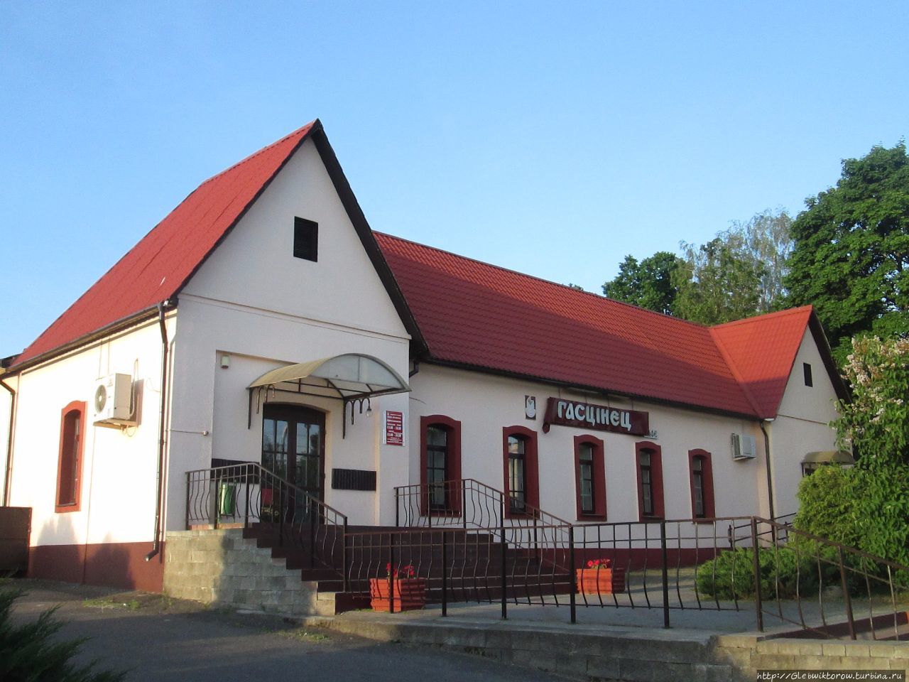 Поездка в Заславль вечером Заславль, Беларусь