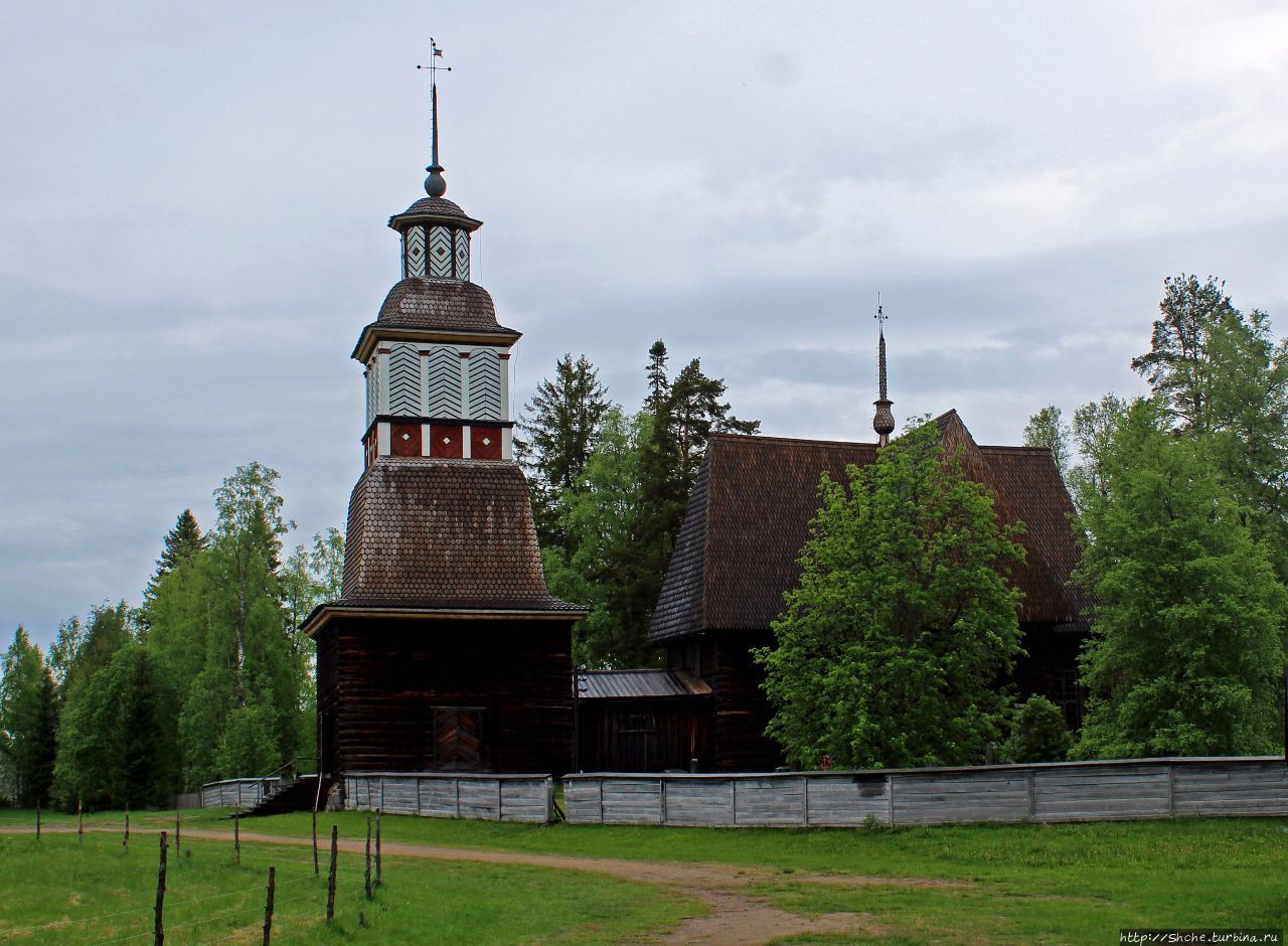 Старая Церковь в деревне Петяявеси