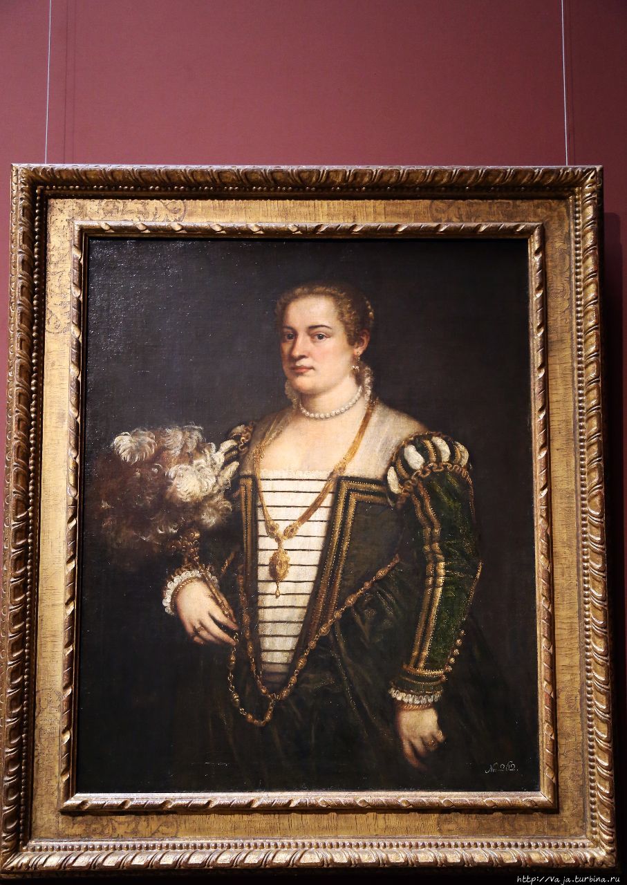 Тициан. Портрет дочери Тициана Лавинии Вена, Австрия