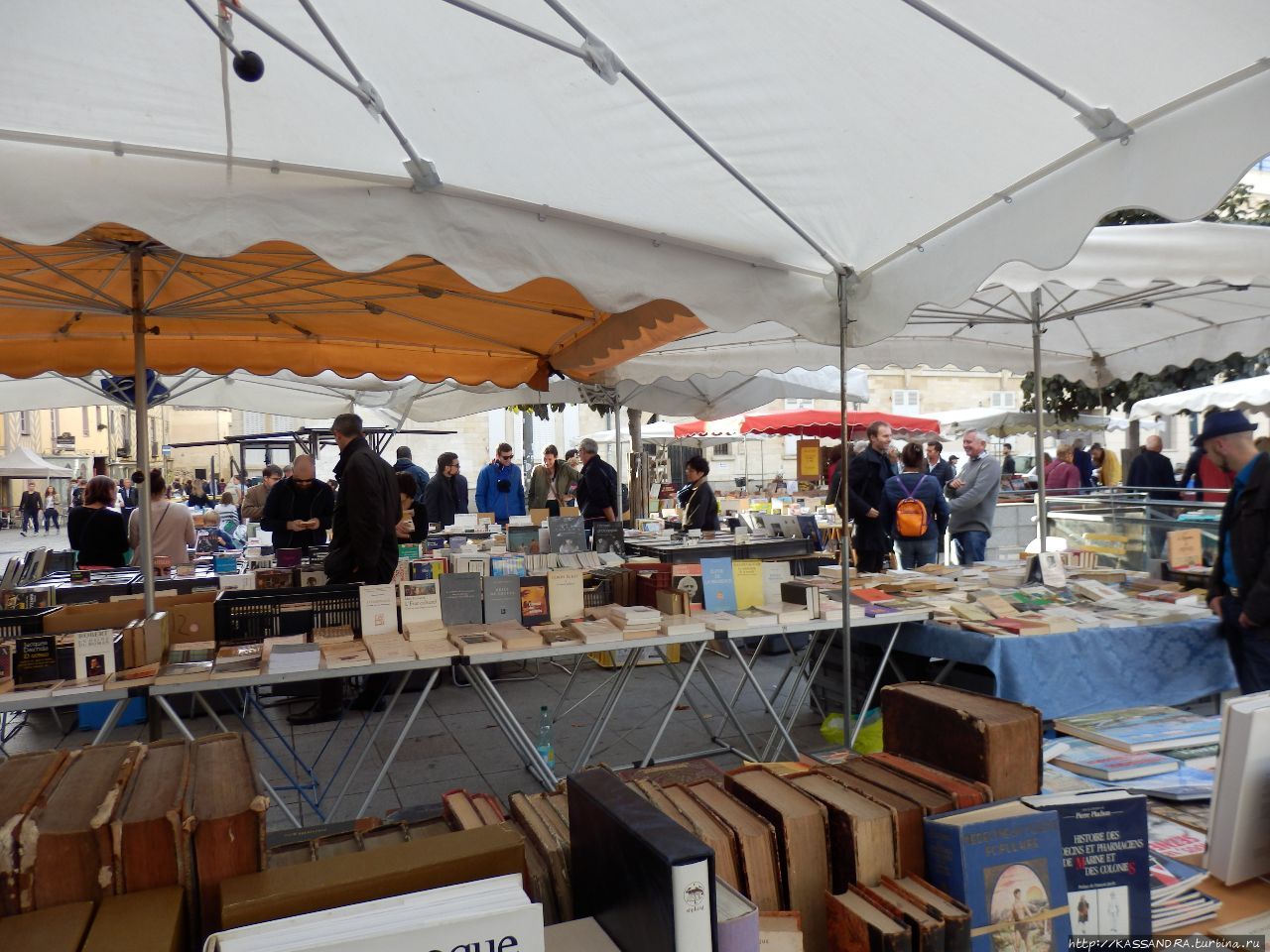 Букинисты Бретани. Книжный рынок в Ренне Ренн, Франция
