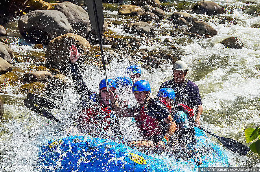 Сплав по реке Бальса Аренал, Коста-Рика