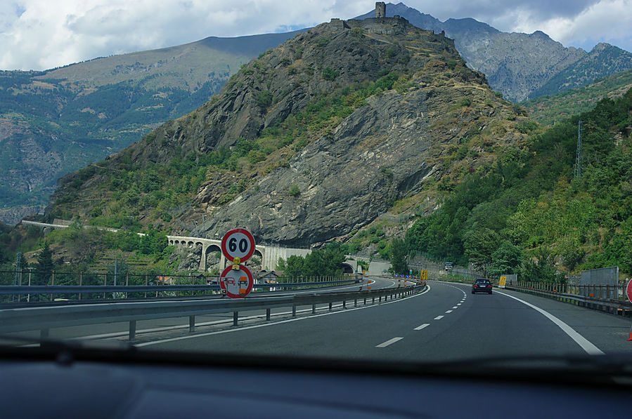 Через тернии в Альпы Шамони, Франция