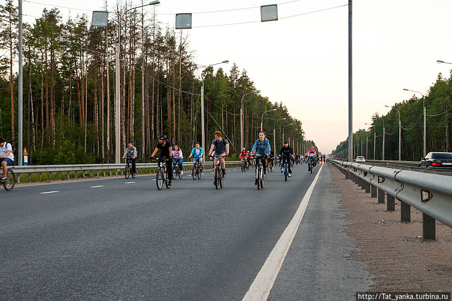 Велопробег по Дороге Жизни Санкт-Петербург, Россия