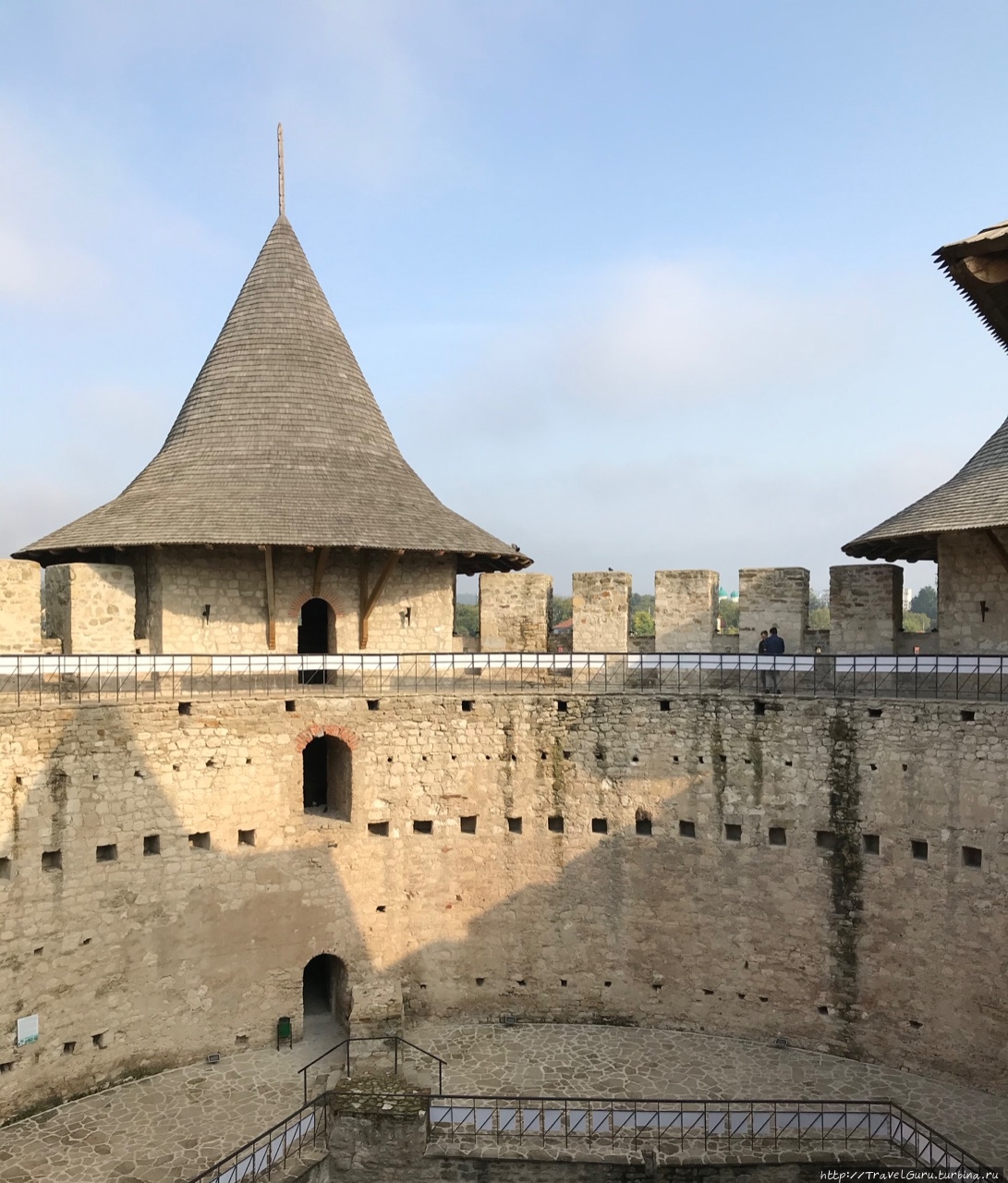В крепости есть нижний уровень, средний Сороки, Молдова