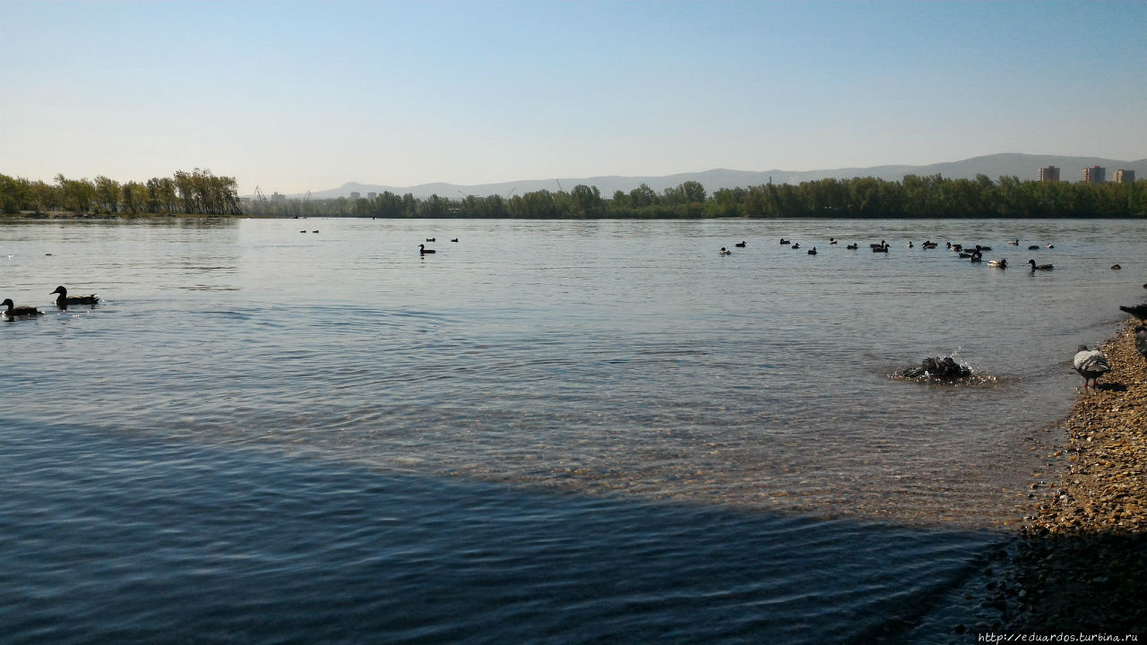 Первые жаркие дни в Красноярске Красноярск, Россия