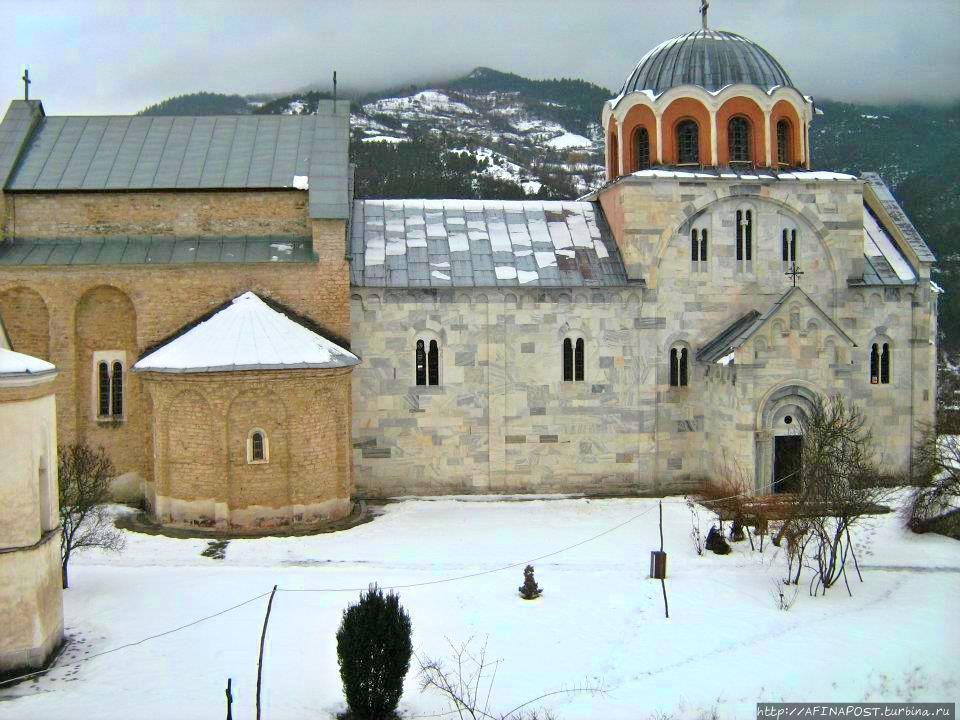 Сербия и Черногория монастырь Студеница