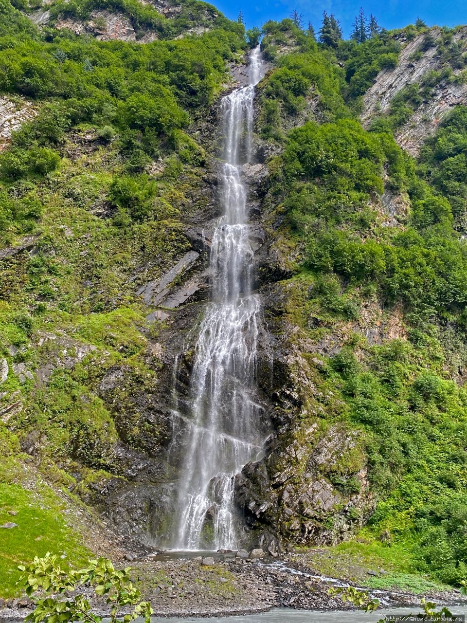 Водопады Бридал Вейл Кистоун-Каньон, CША