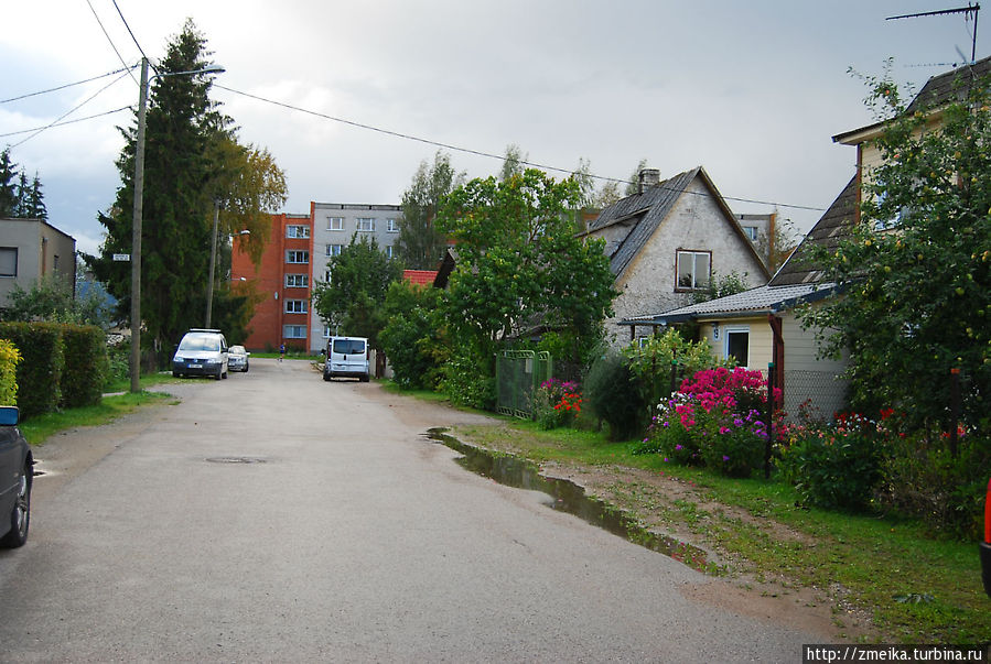 Улочка Вайкне Тарту, Эстония