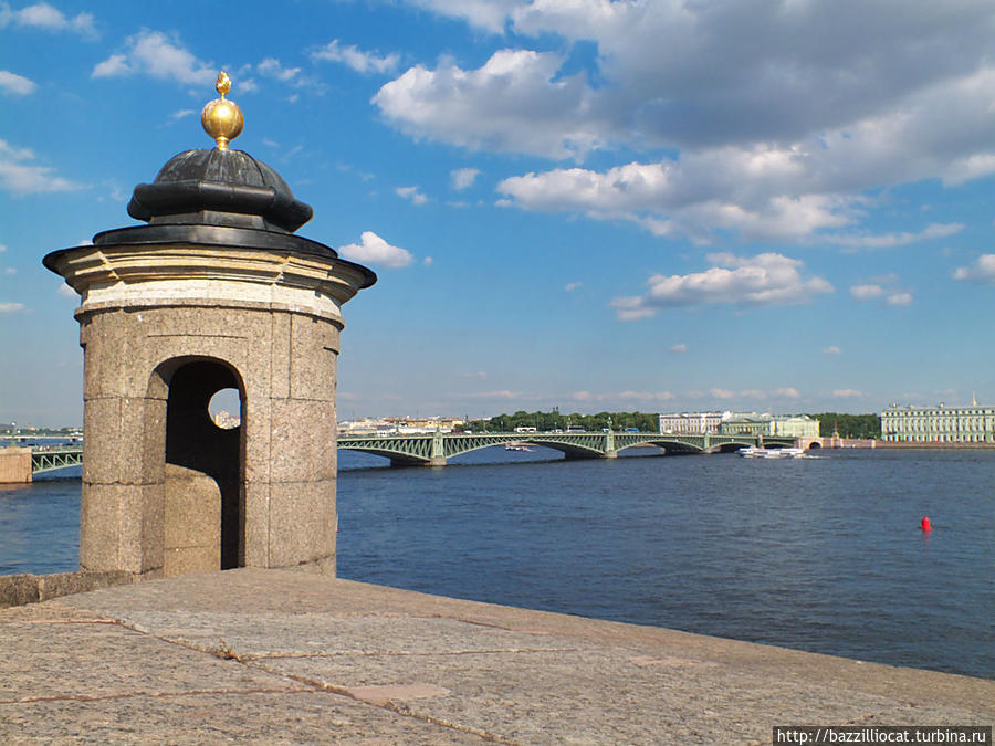 Троицкий мост Санкт-Петербург, Россия