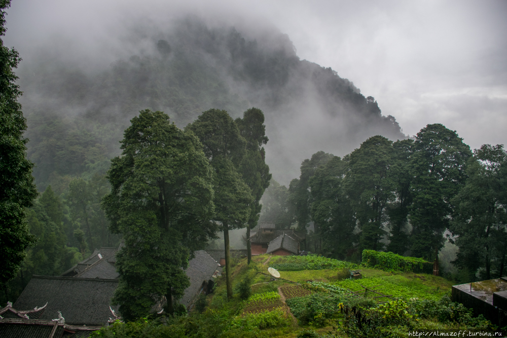 Снова очередная шань — Эмейшань, одна из священных гор Китая Гора Эмэйшань (3099м), Китай