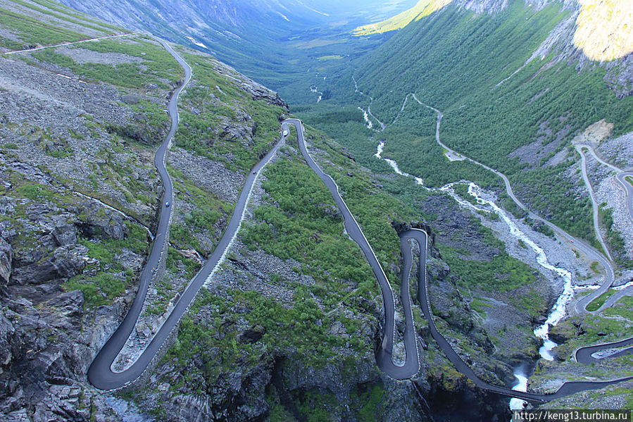Дорога Троллей — дело рук совсем не троллей Тролльстиген, Норвегия