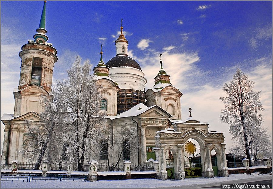 Церковь Николая Чудотворца в селе Быньги Невьянск, Россия