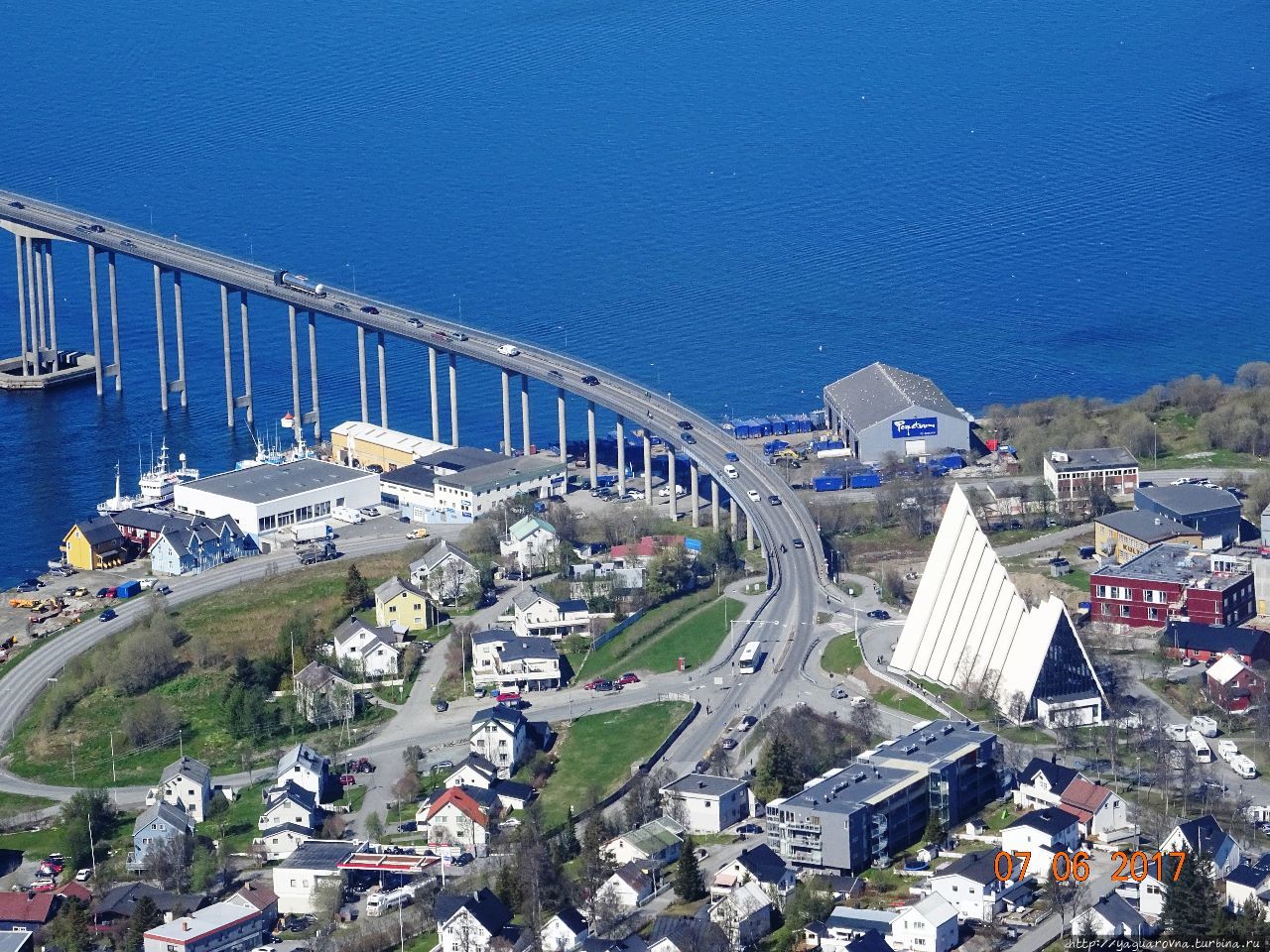 Тромсёйский мост Тромсё, Норвегия