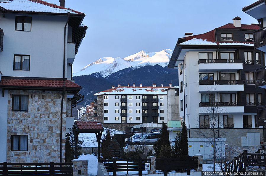 Такой вид был из окна нашего номера