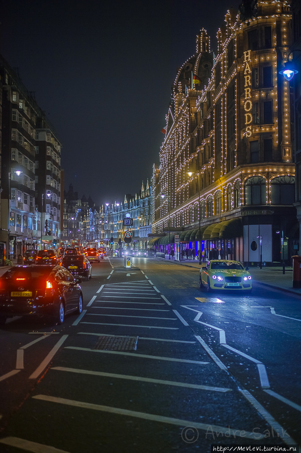 Вечерний Лондон Лондон, Великобритания