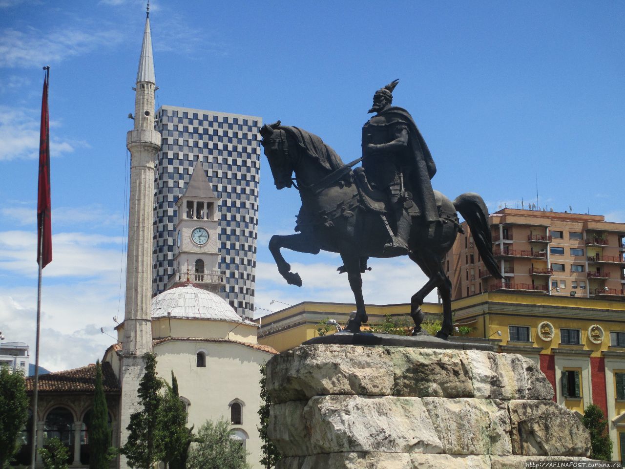 Памятник Скандербегу / Skanderbeg monument