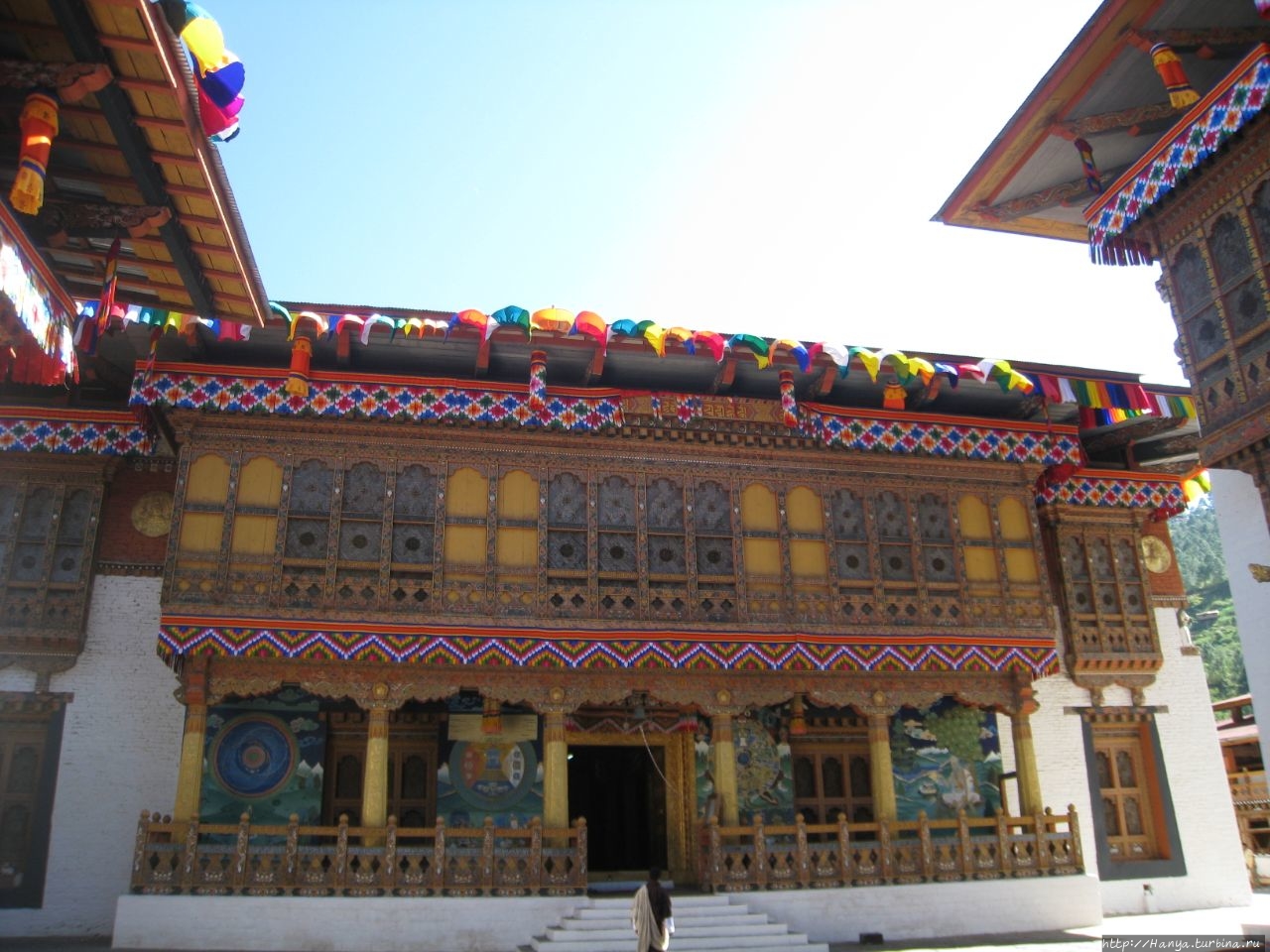 Пунакха Дзонг - место свадьбы правящего короля.Ч.63