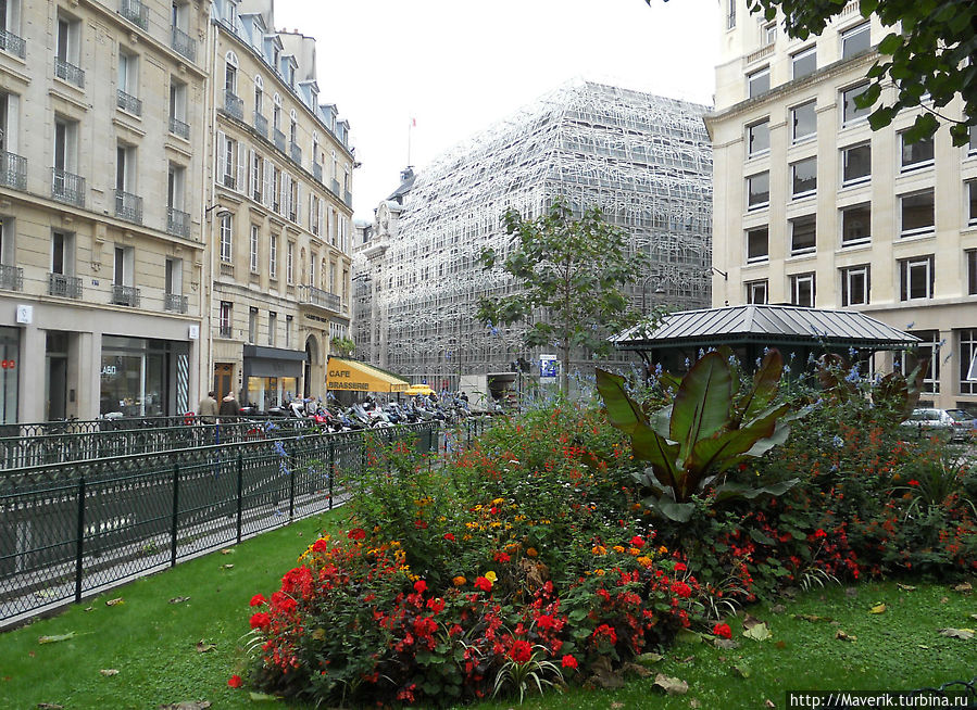 На Парижских улицах. Париж, Франция