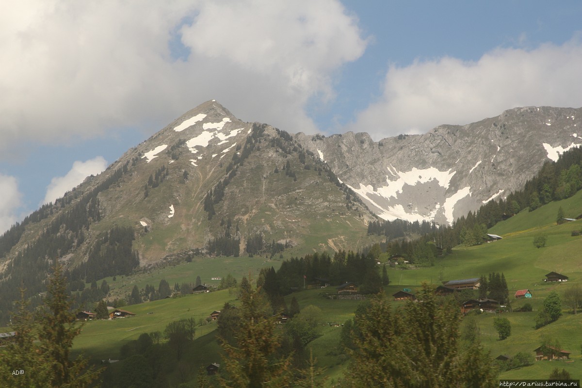 Женева — Ледник (Glacier) 3000, Альпы Женева, Швейцария