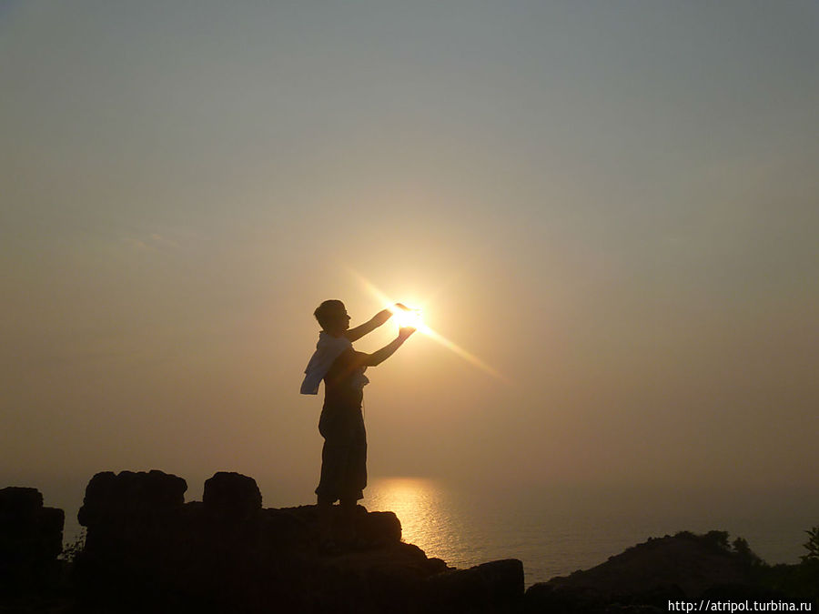 Ловец солнца Кандолим, Индия