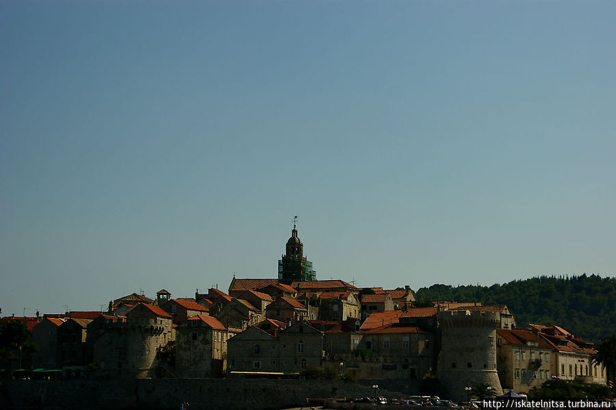 Старый город — Корчула. Теперь покрупнее Корчула, остров Корчула, Хорватия
