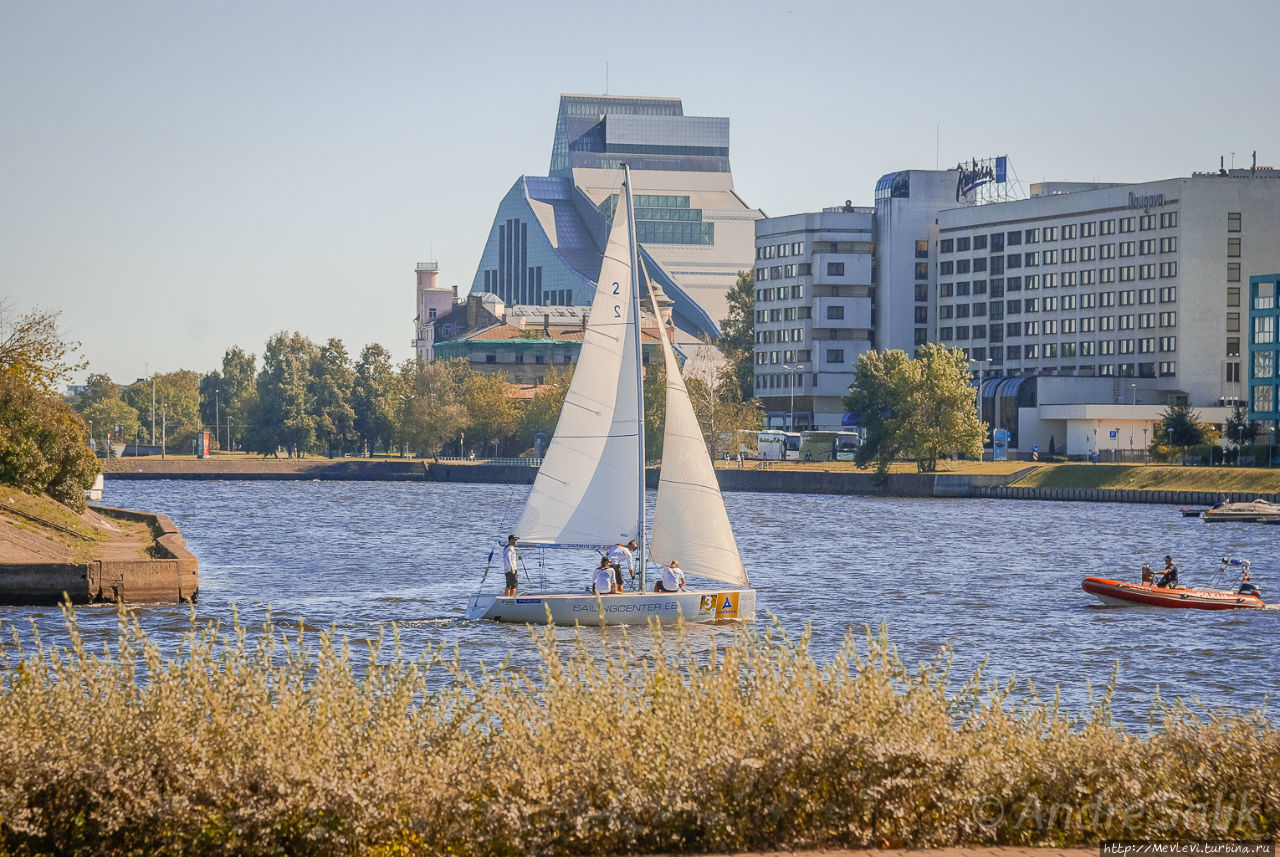 Праздник Риги 2015. парусная регата на Даугаве. Рига, Латвия