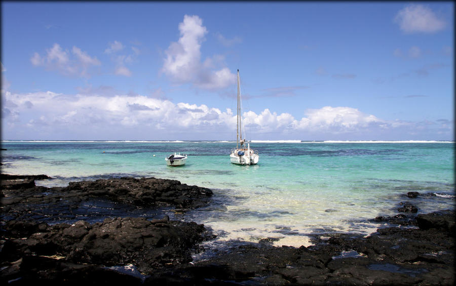 Голубая лагуна Маврикия