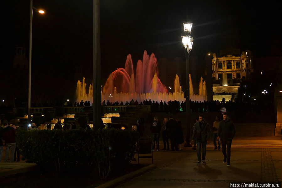 Барселона. Когда поют фонтаны Барселона, Испания