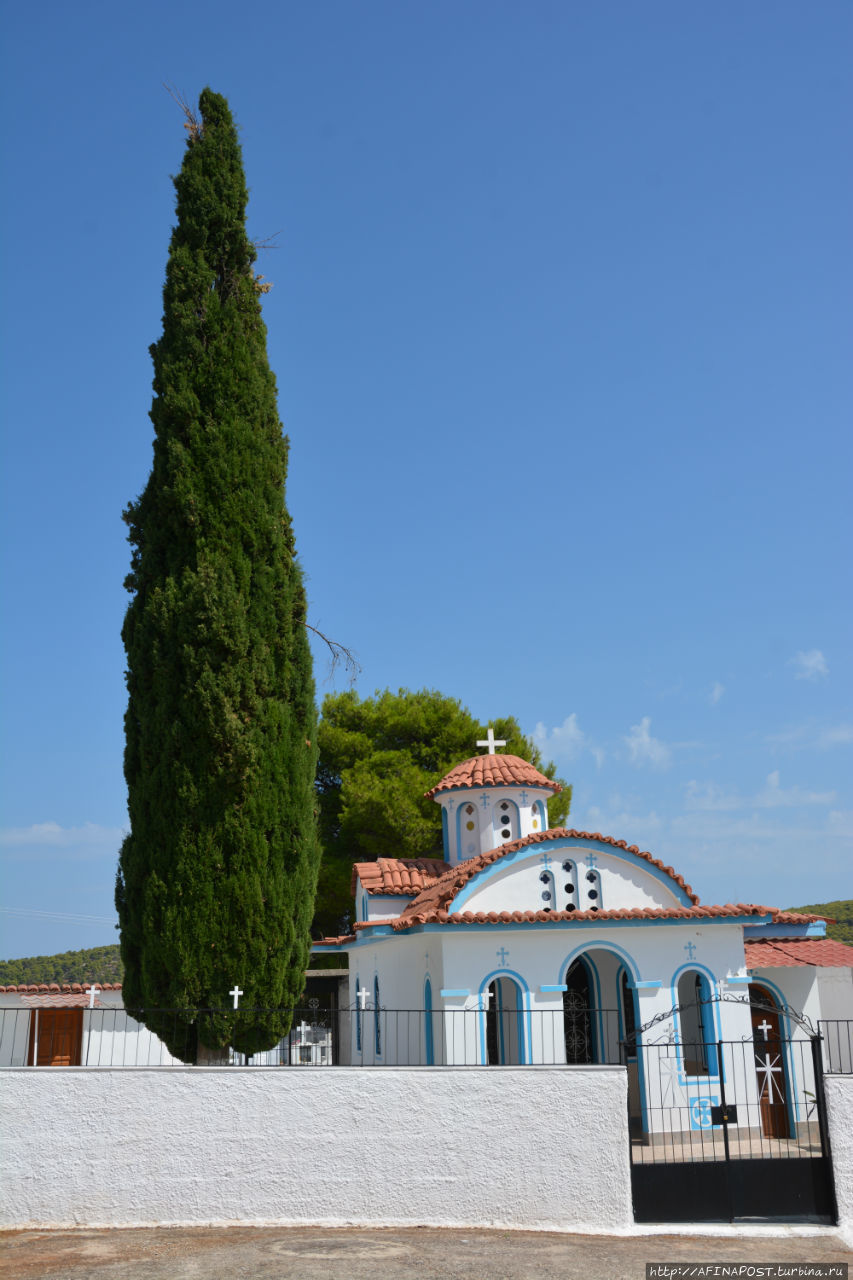 Коринфия. Монастырь Святой Марины Полуостров Пелопоннес, Греция