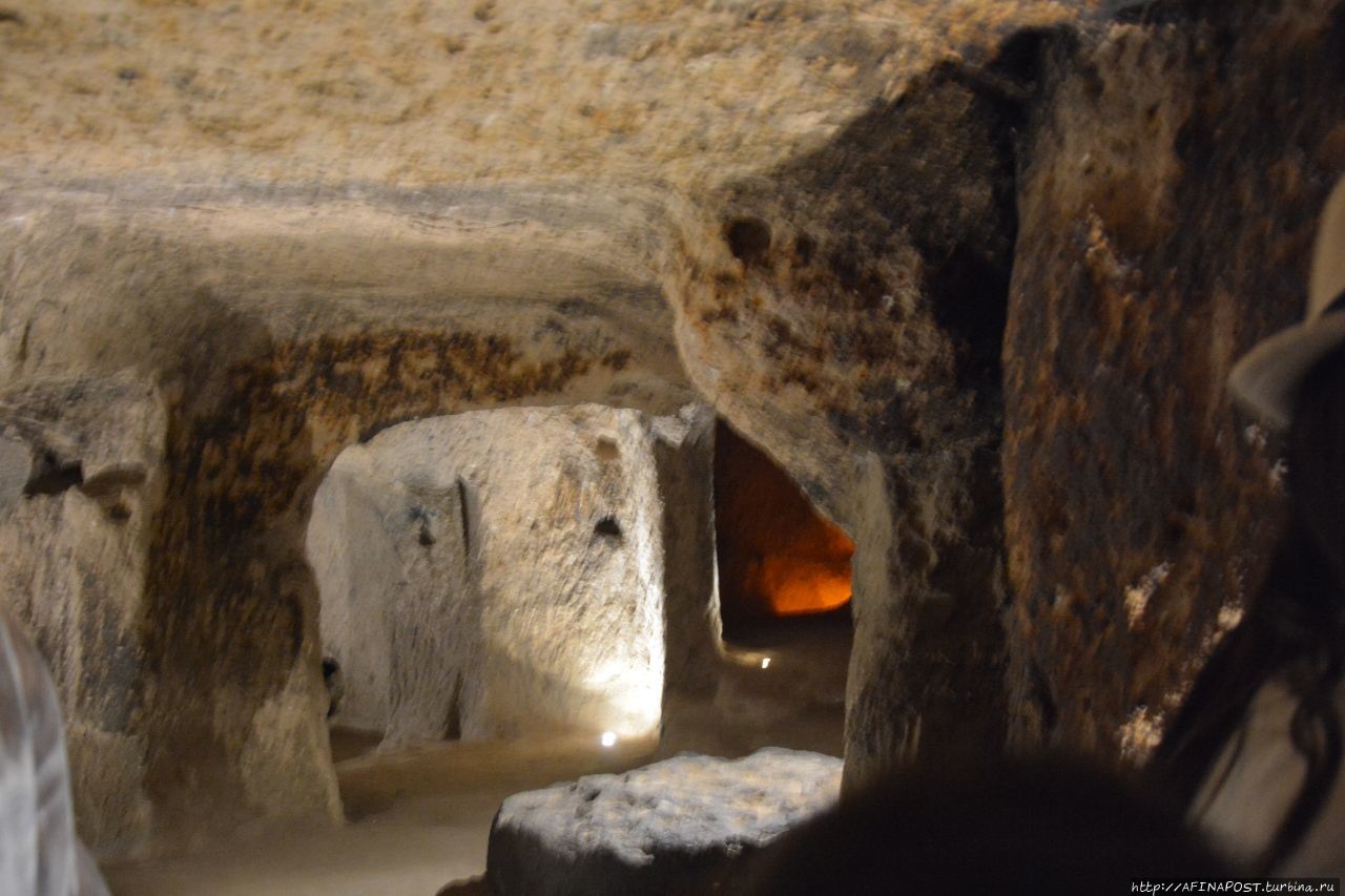 Подземный город Каймаклы Каймаклы, Турция