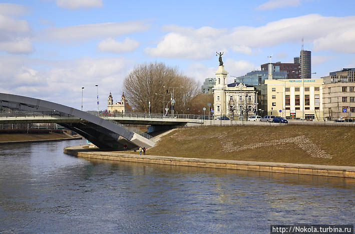 Река Нерис Вильнюс, Литва