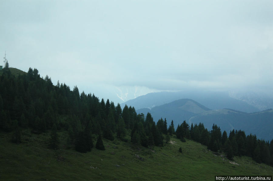 Виллахская Альпенштрассе, пеший маршрут на перевал Добрач