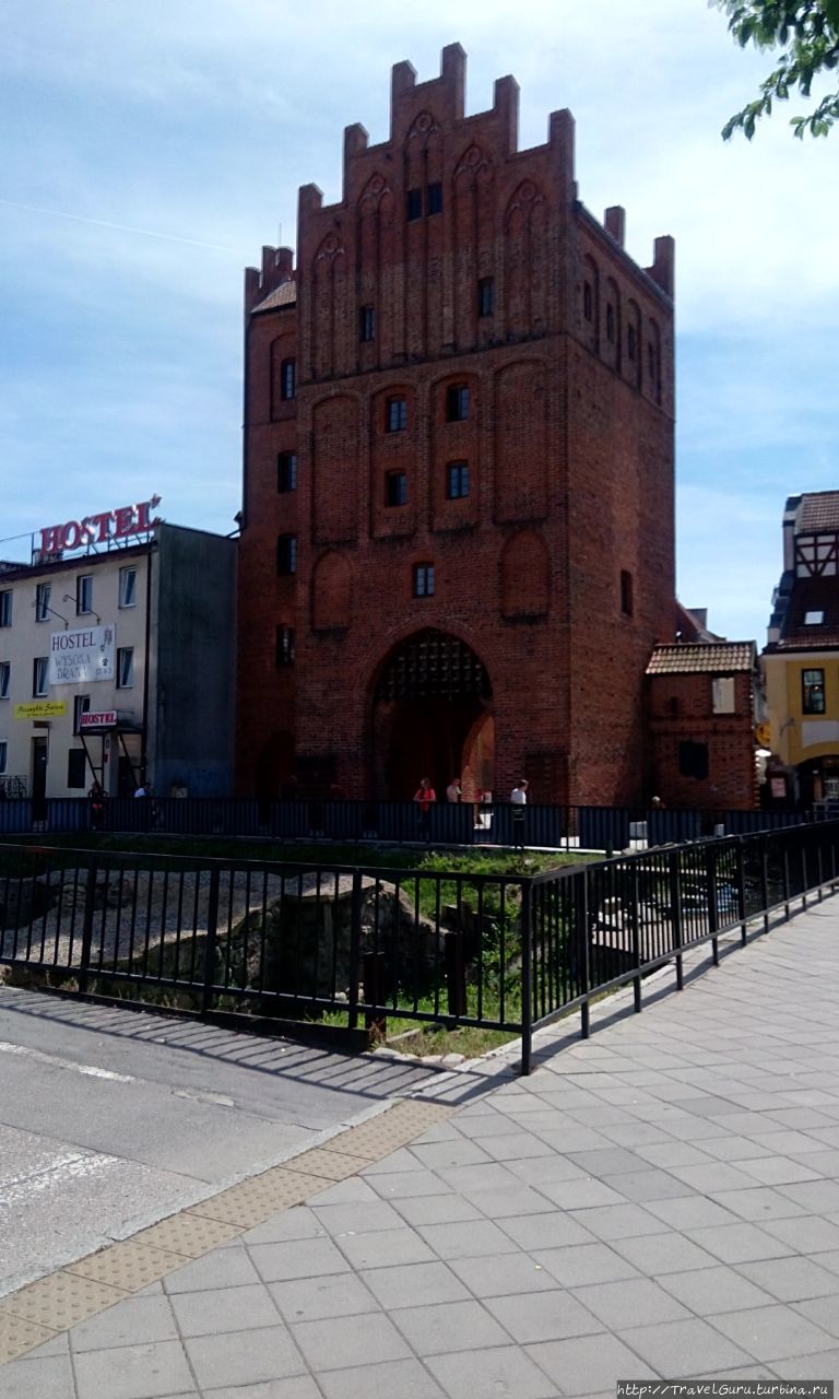 Высокие ворота Ольштын, Польша