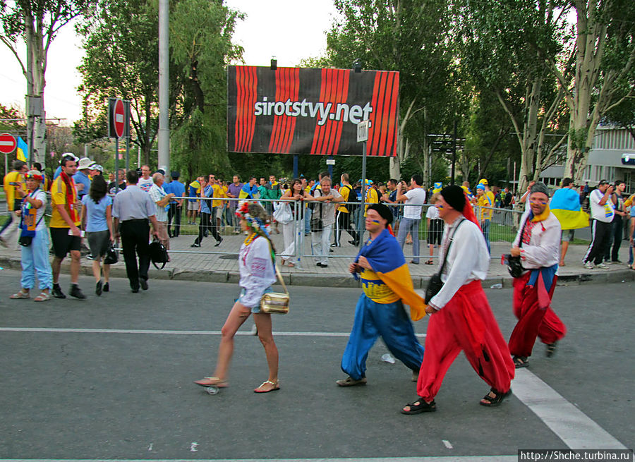 История ЕВРО-2012. Последняя гастроль сб.Украины в Донецке Донецк, Украина