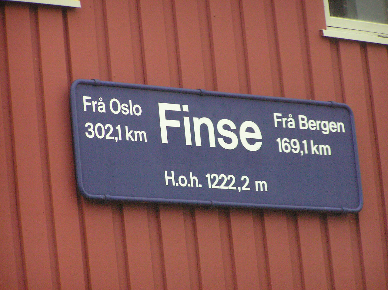 Finse. Самая высокогорная станция не только Бергенсбаны, но и всей сети норвежских железных дорог. Финсе, Норвегия