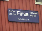 Finse. Самая высокогорная станция не только Бергенсбаны, но и всей сети норвежских железных дорог.