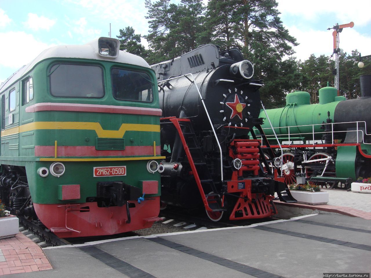 Музей железнодорожной техники Новосибирск, Россия