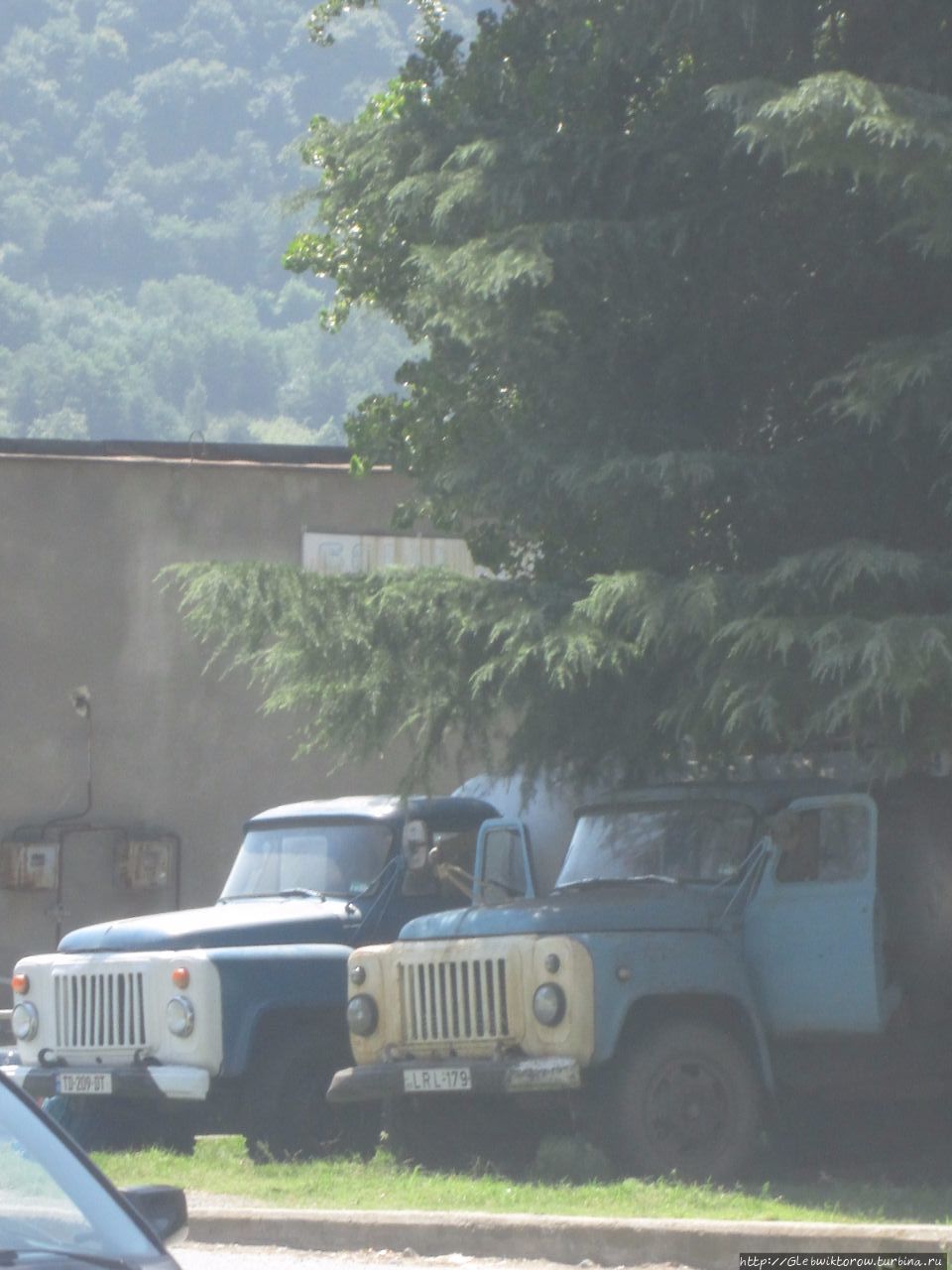 Прогулка по бывшему городу  