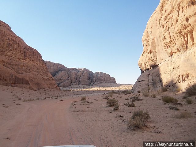 Ни лунный, ни марсианский..... Пустыня Вади Рам, Иордания