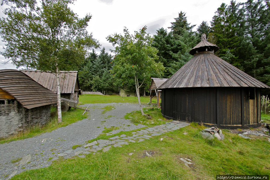 Деревня викингов на острове Буккоя Авалдснес, Норвегия