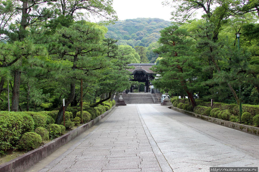 Один из храмов Гиона. Киото, Япония