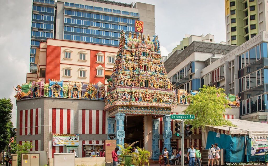 Храм Sri Veeramakaliamman Temple. Фото из интернета Сингапур (столица), Сингапур (город-государство)