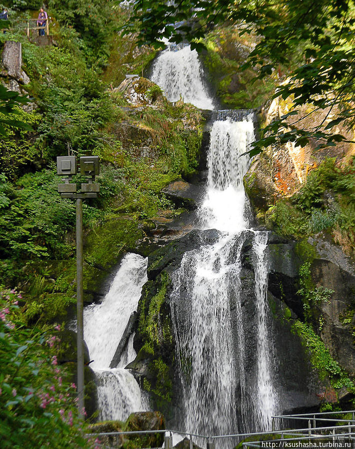 Водопад в германии