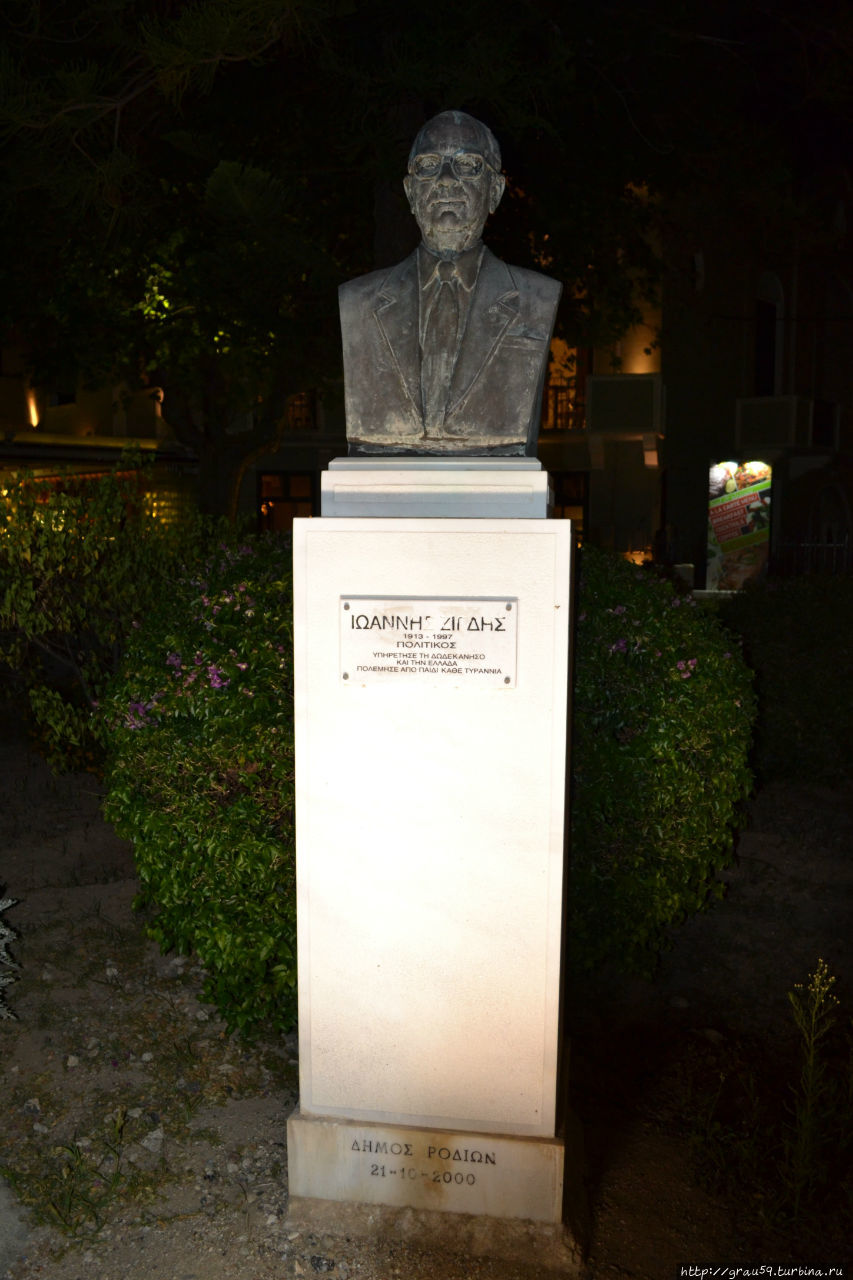 Памятник Иоаннису Зигдису