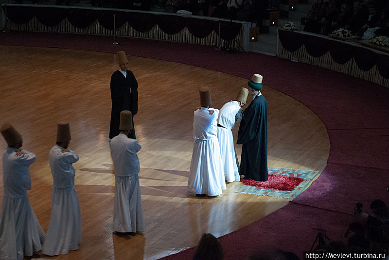 Ритуал кружения дервишей Конья, Турция